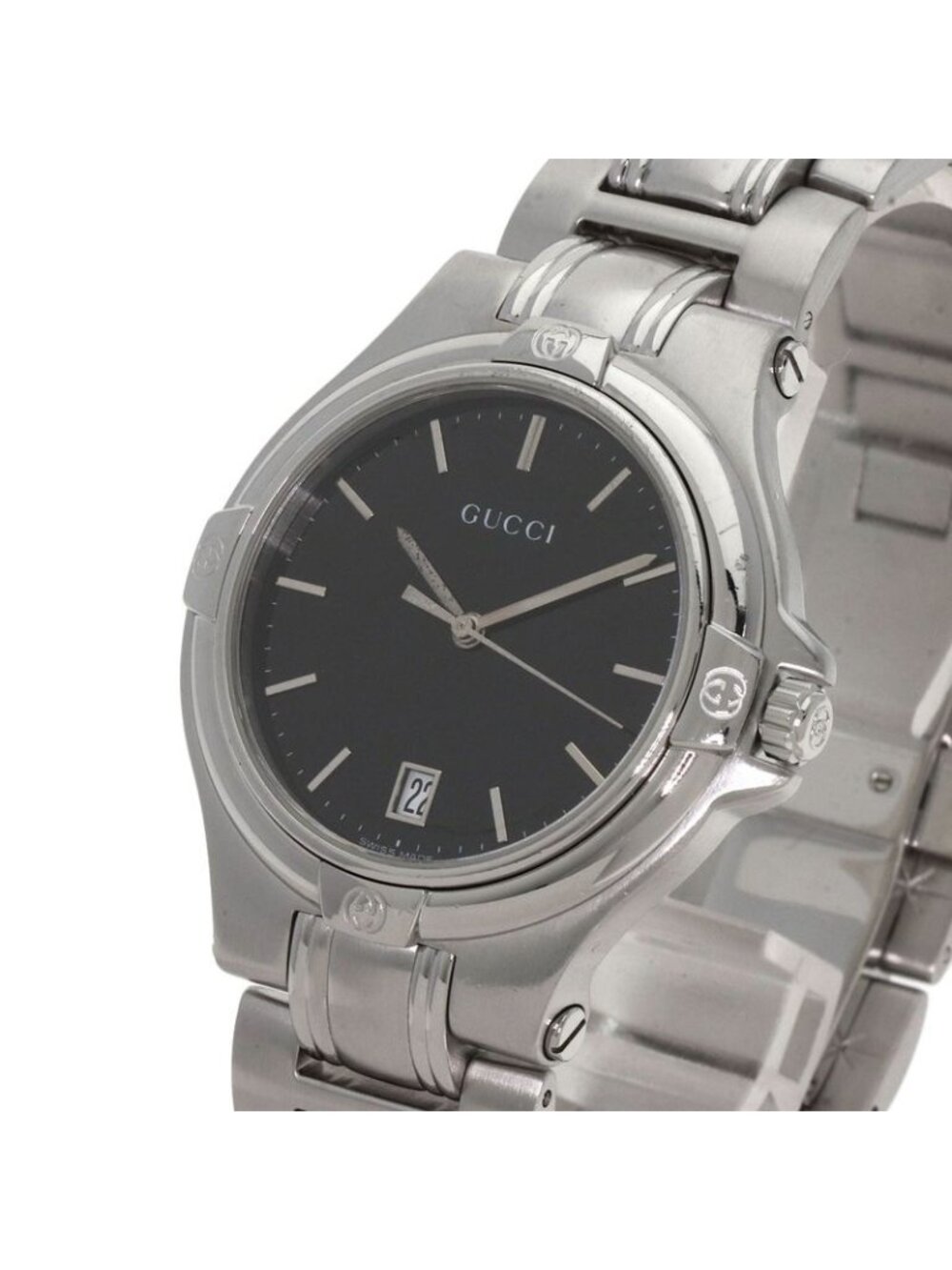 Gucci Round Face Watch SS - Picture 3 of 15